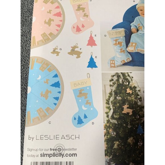 Simplicity Baby Bunting and Decorations Sewing Pattern 2589 - uncut - Picture 4 of 10